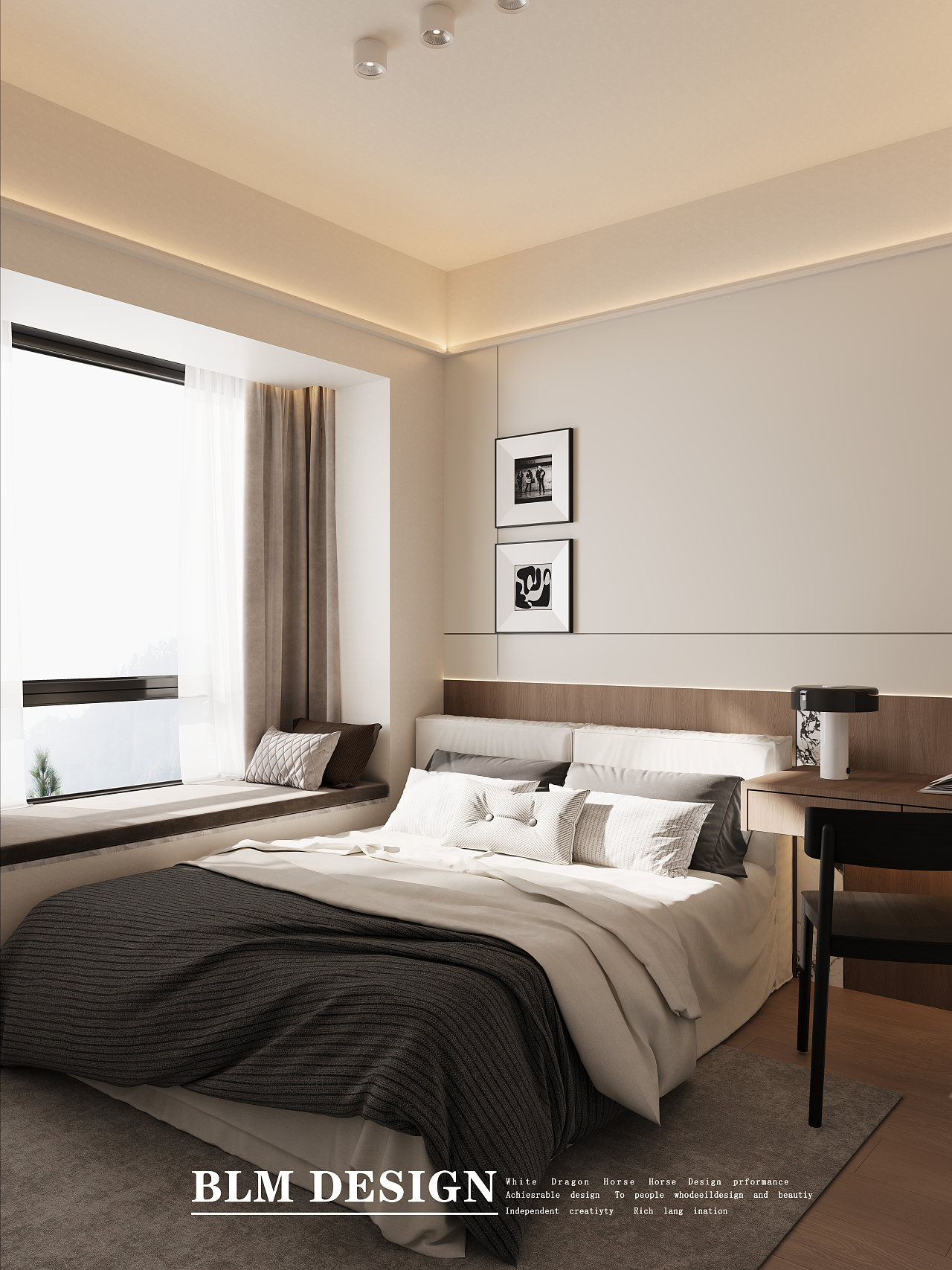 白龙马效果图-意式（图ZMzg4NDM4Njk2） - 家装设计 - 站酷设计师白龙马效果图杨芸原创素材 - 站酷ZCOOL