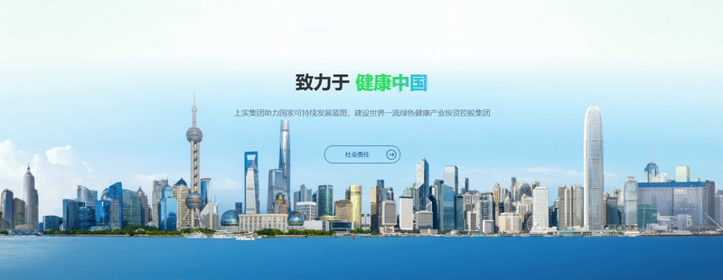 【上海雍熙YONGSY】高端网站设计:上实集团官网建设
