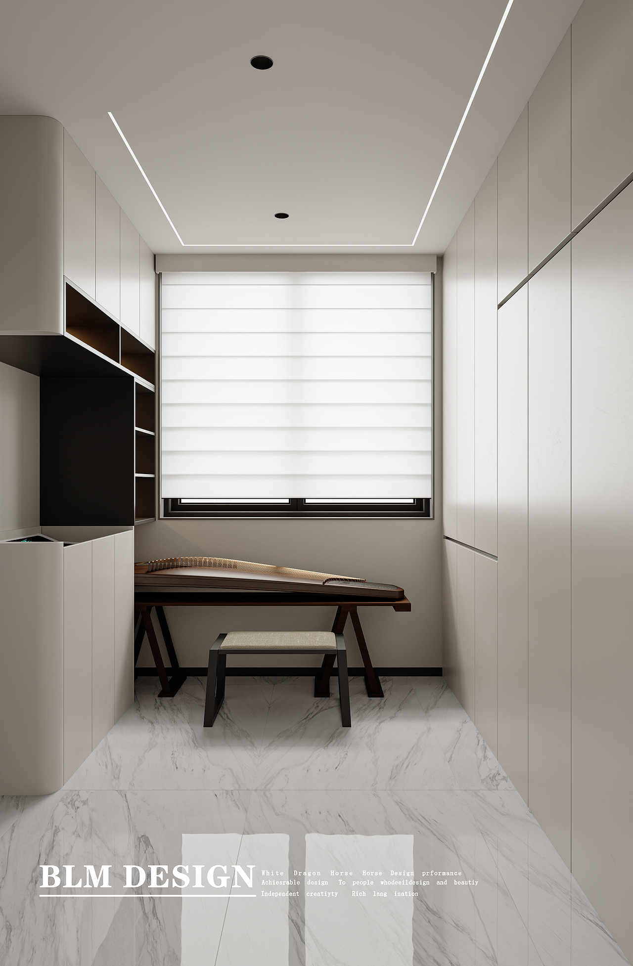 现代风-白龙马效果图