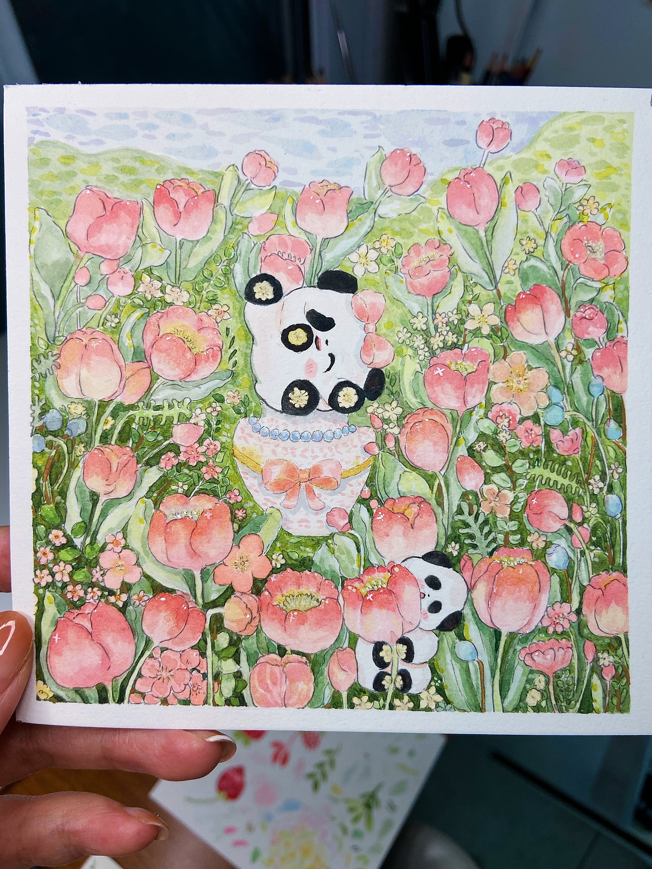 熊猫郁金香乐园