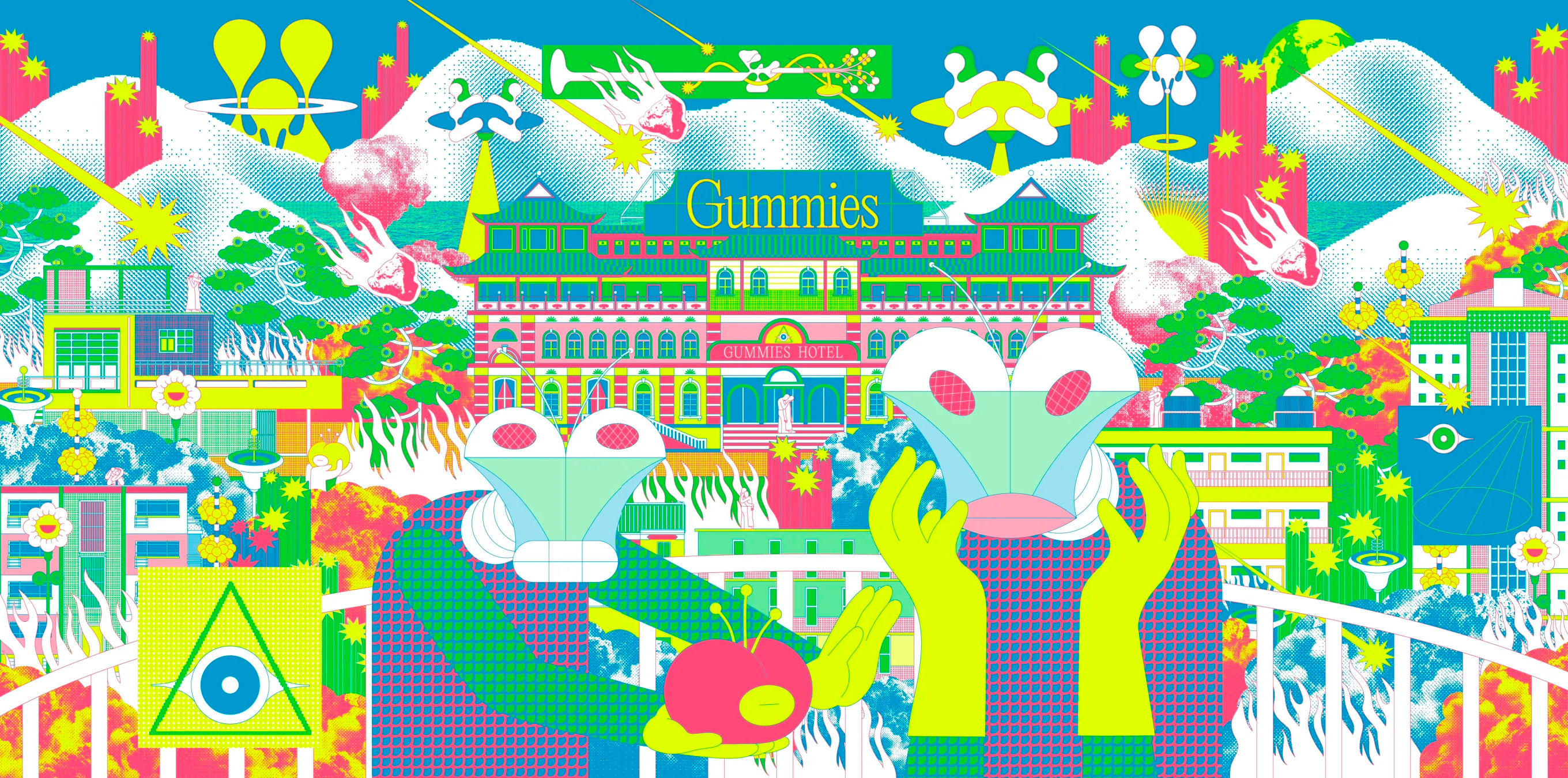 轻幻想艺术之美-澳门设计师林扬权笔下的荒诞世界｜365天的好设计NO.63（图ZMTUwNTkwODQ=） - 观点 - 站酷设计师站酷资讯原创素材 - 站酷ZCOOL
