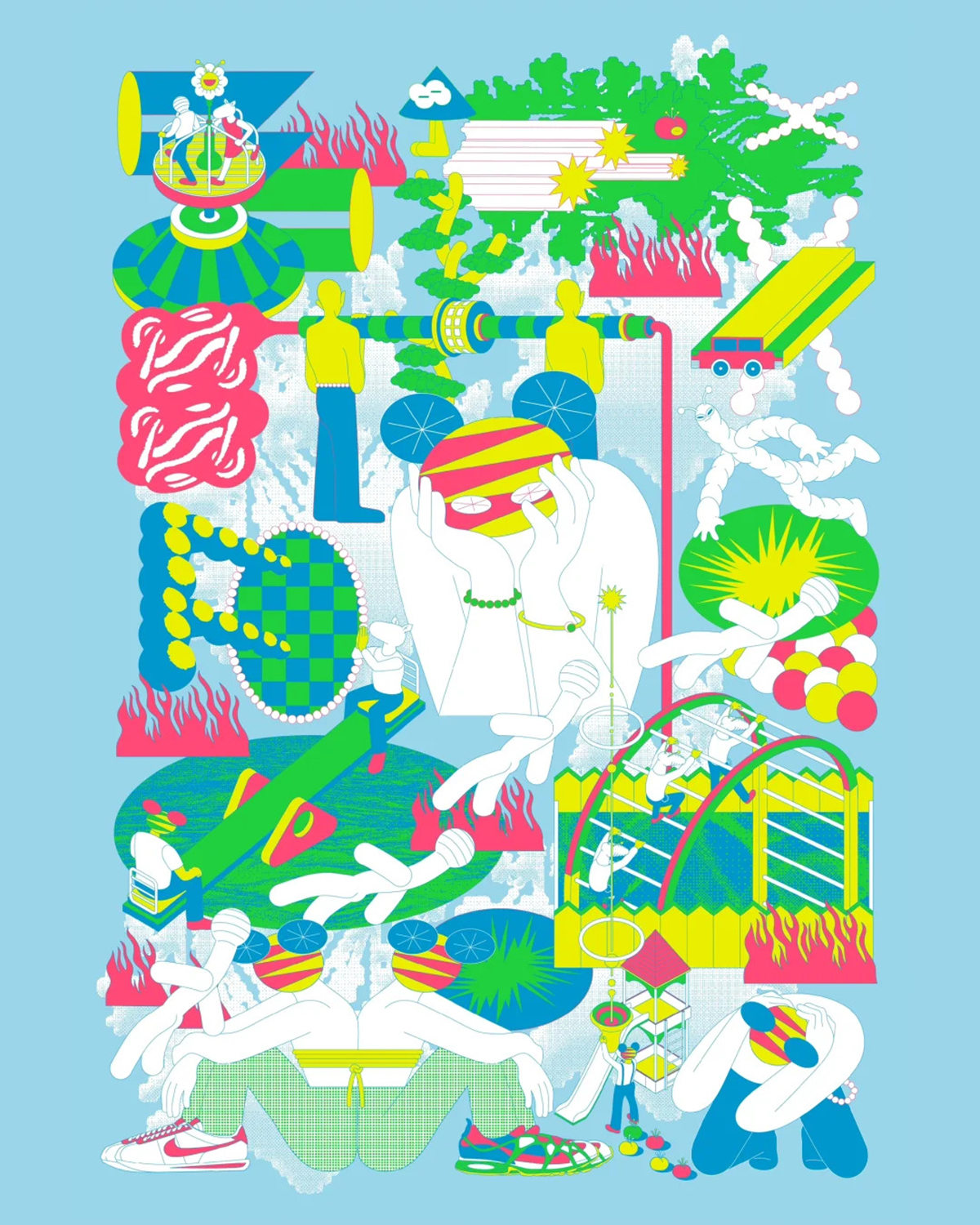 轻幻想艺术之美-澳门设计师林扬权笔下的荒诞世界｜365天的好设计NO.63（图ZMTUwNTkxMjA=） - 观点 - 站酷设计师站酷资讯原创素材 - 站酷ZCOOL