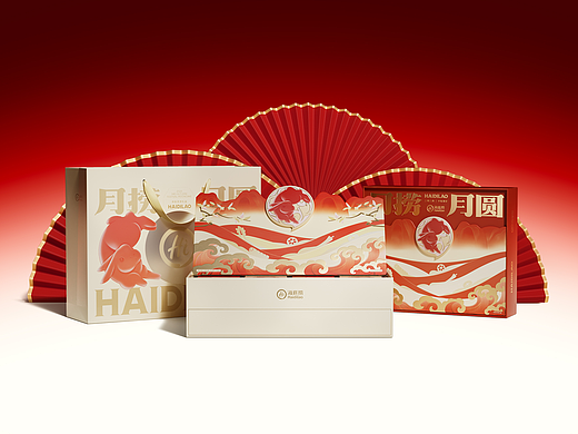 海底捞·月捞月圆中秋礼 | 礼盒包装设计快消品包装