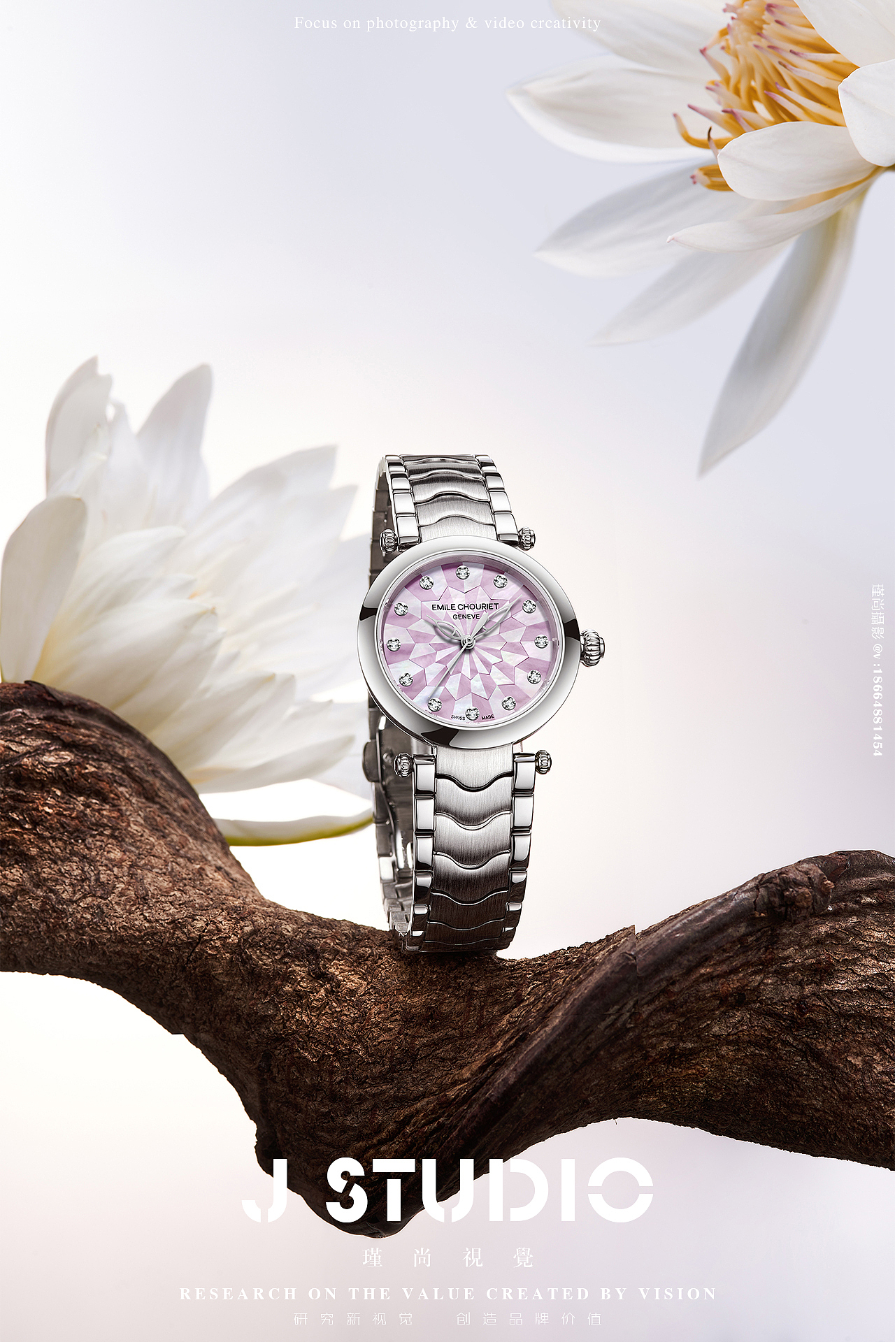 手表x创意场景图x春暖“花”开（图ZMzg4NDQ2NjA0） - 产品摄影 - 站酷设计师瑾尚商业影像原创素材 - 站酷ZCOOL
