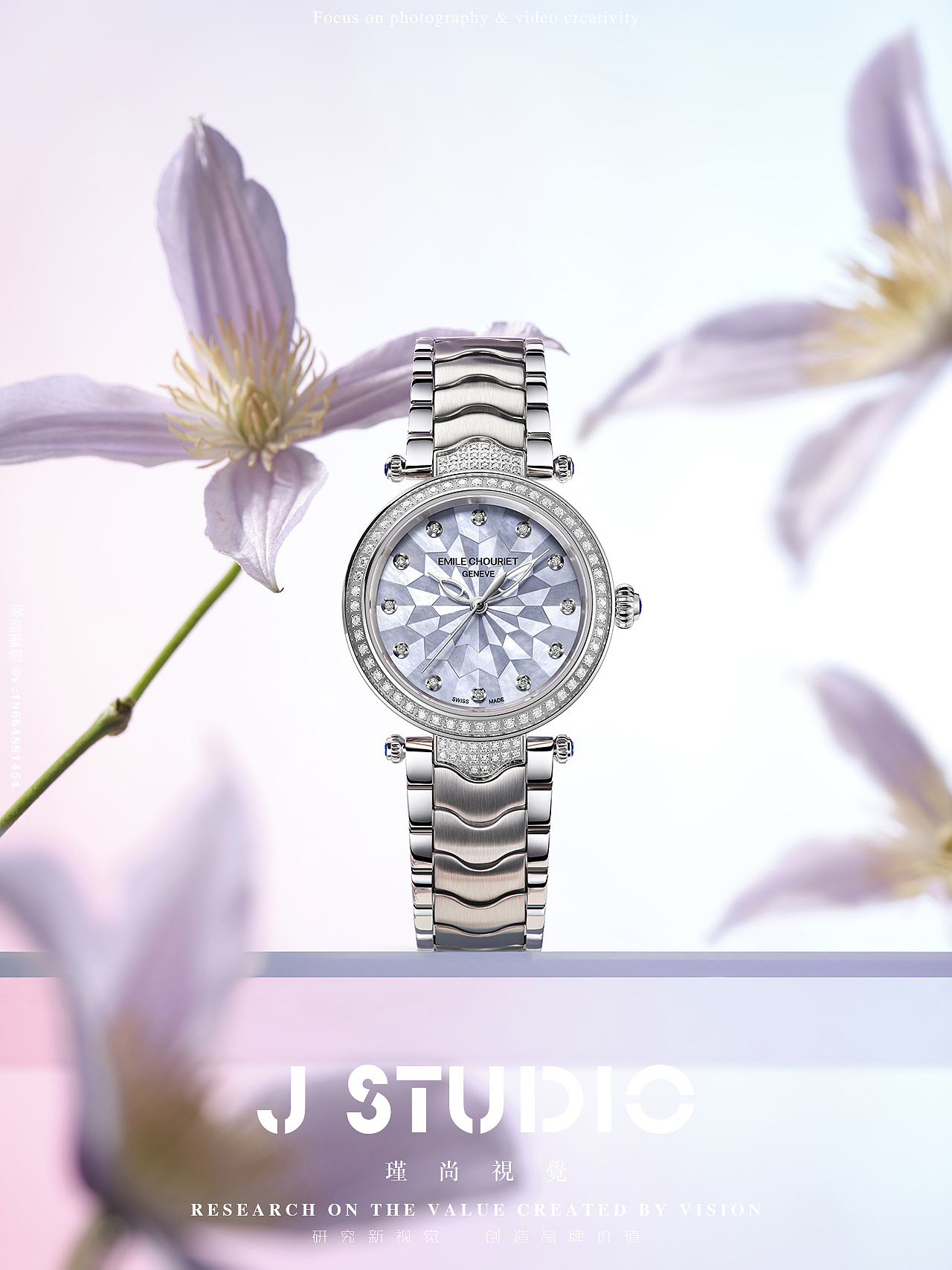 手表x创意场景图x春暖“花”开（图ZMzg4NDQ2NjM2） - 产品摄影 - 站酷设计师瑾尚商业影像原创素材 - 站酷ZCOOL