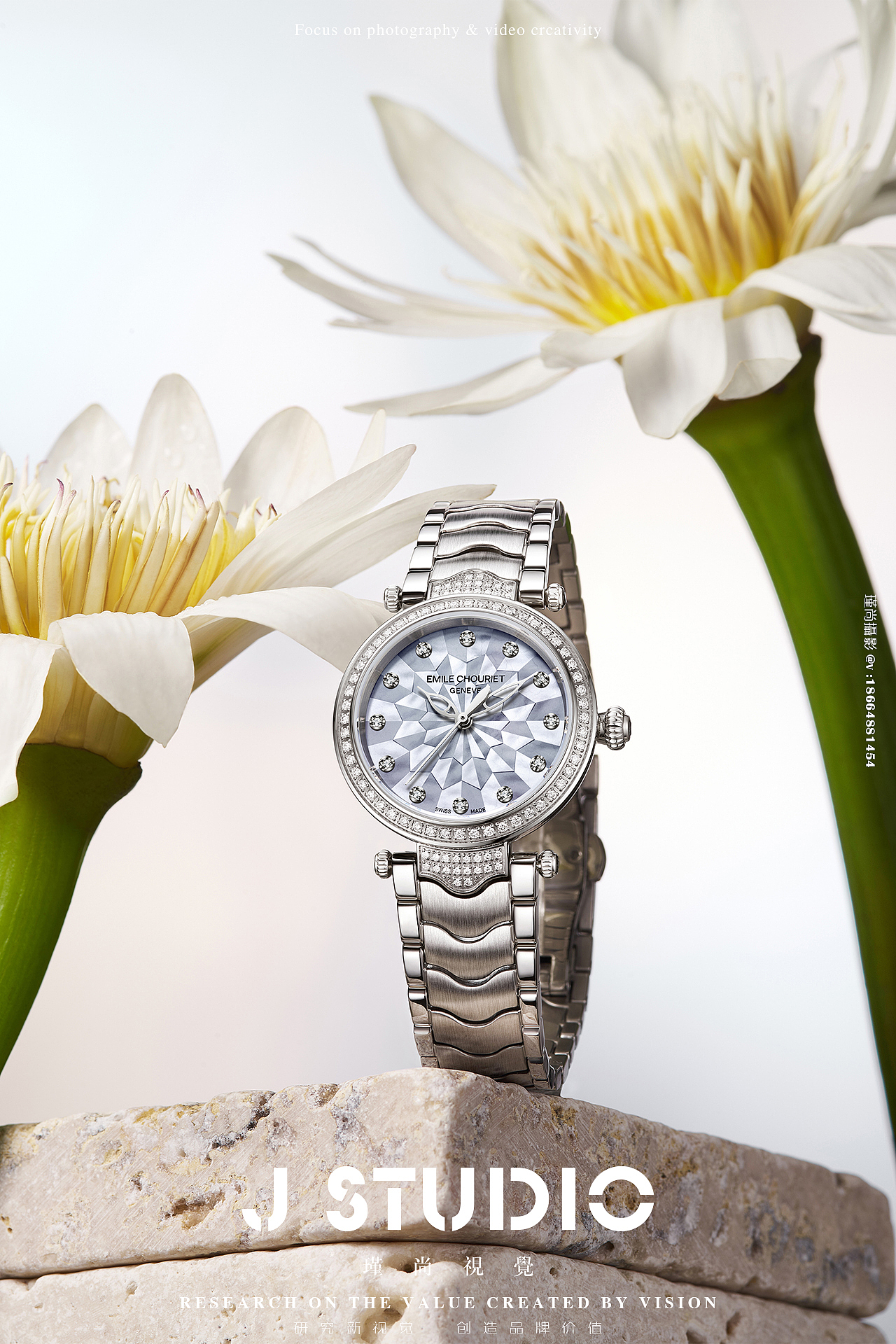 手表x创意场景图x春暖“花”开（图ZMzg4NDQ2NjE2） - 产品摄影 - 站酷设计师瑾尚商业影像原创素材 - 站酷ZCOOL