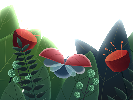 【MG动画教程】小飞虫与植物动画