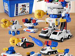 亞馬遜磁力玩具主圖個人作品設計