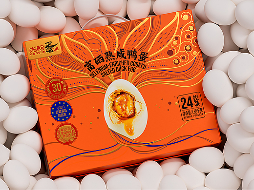 光阳蛋业端午咸鸭蛋礼盒包装设计 x 同道