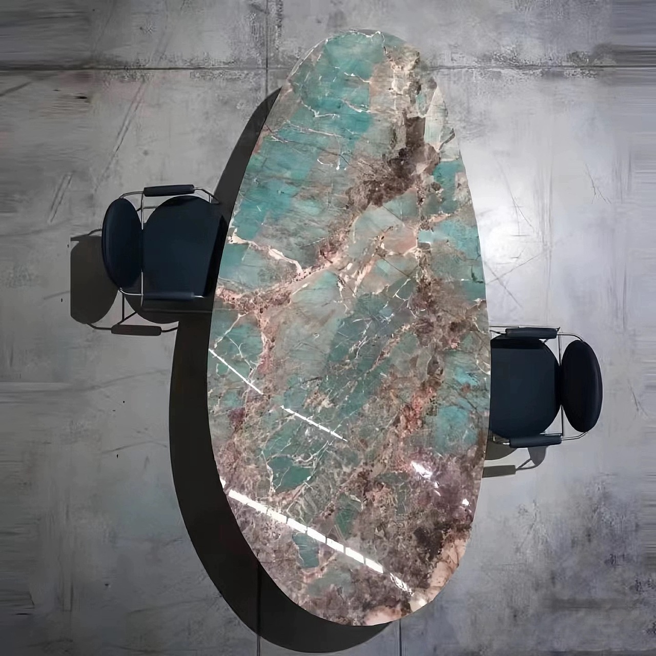 亚马逊绿天然大理石