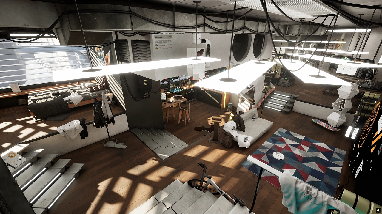 虚幻5演示项目赛博房间（图ZMzg4NDcwNDQ0） - 场景 - 站酷设计师ApliedGeometry原创素材 - 站酷ZCOOL