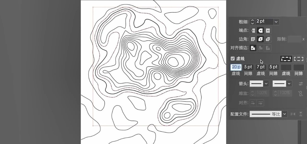 《明日方舟：终末地》都在用的等高线设计 学完鹰角直接叫我去上班？| 设计技巧（图ZMTUwNTk4MDA=） - 教程 - 站酷设计师叶子_Studio原创素材 - 站酷ZCOOL