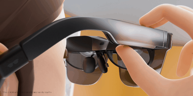 *雷鸟vr眼镜超清大屏展示