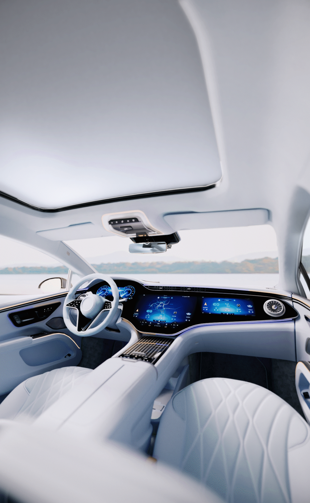 #汽车遮阳挡丨镭射光棱开启『动态光谱防晒』