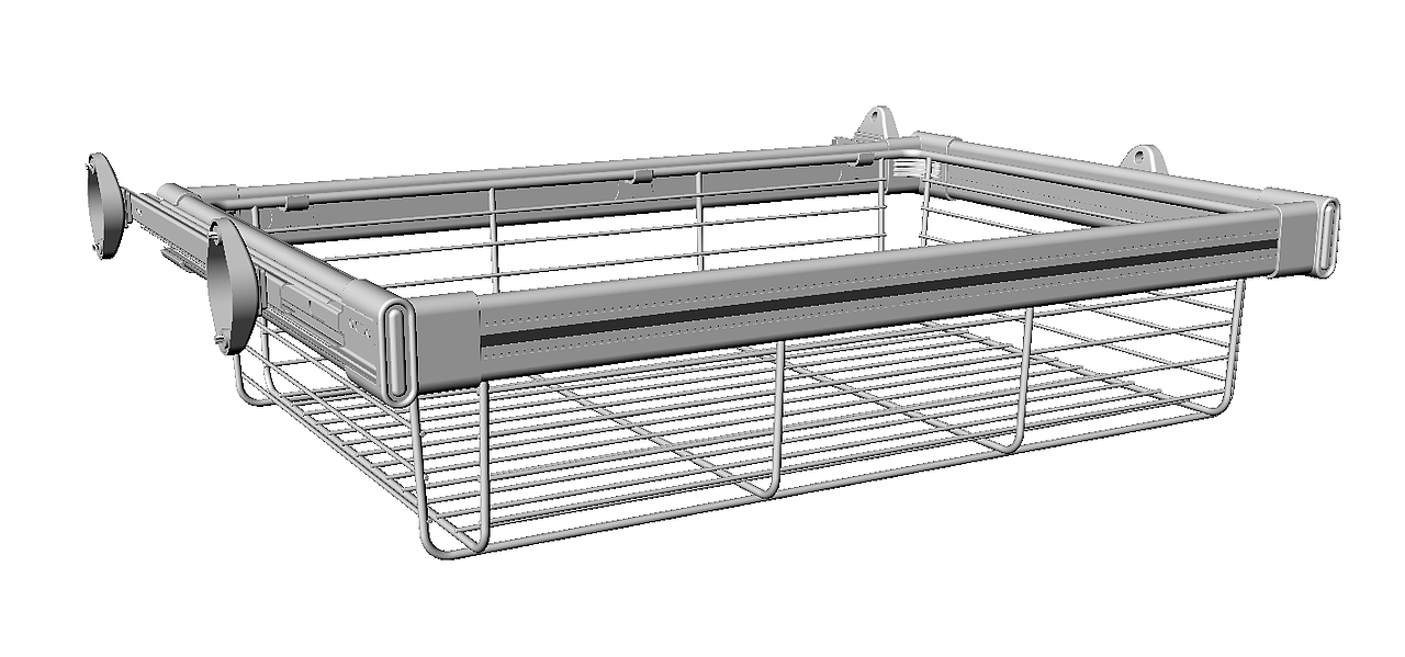 衣柜拉篮裤架收纳篮