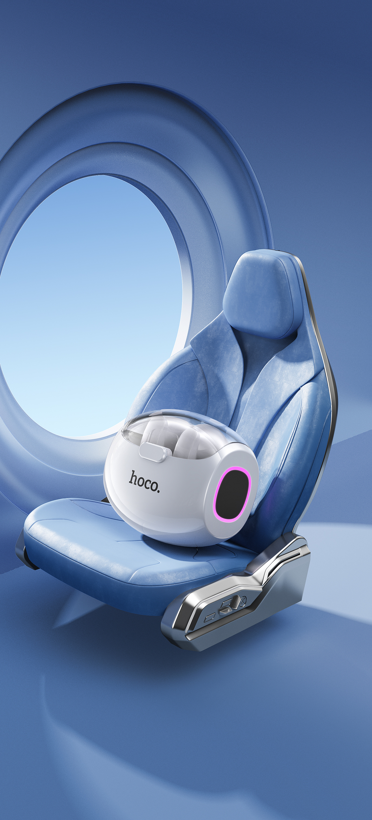 蓝牙耳机 耳机主图 详情图渲染设计 电商三维图渲染