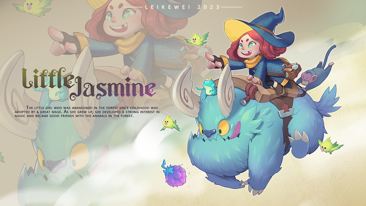 魔法森林（图ZMzg4NDkzMDQ4） - 游戏原画 - 站酷设计师威威饿了原创素材 - 站酷ZCOOL