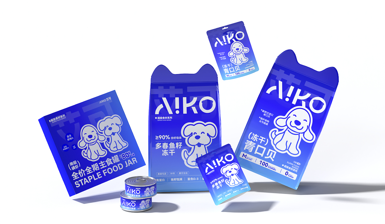 AIKO | 宠物零食包装设计