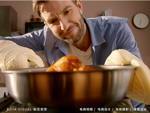 跨境电商厨具视频 ｜钛煎锅 X BOYA