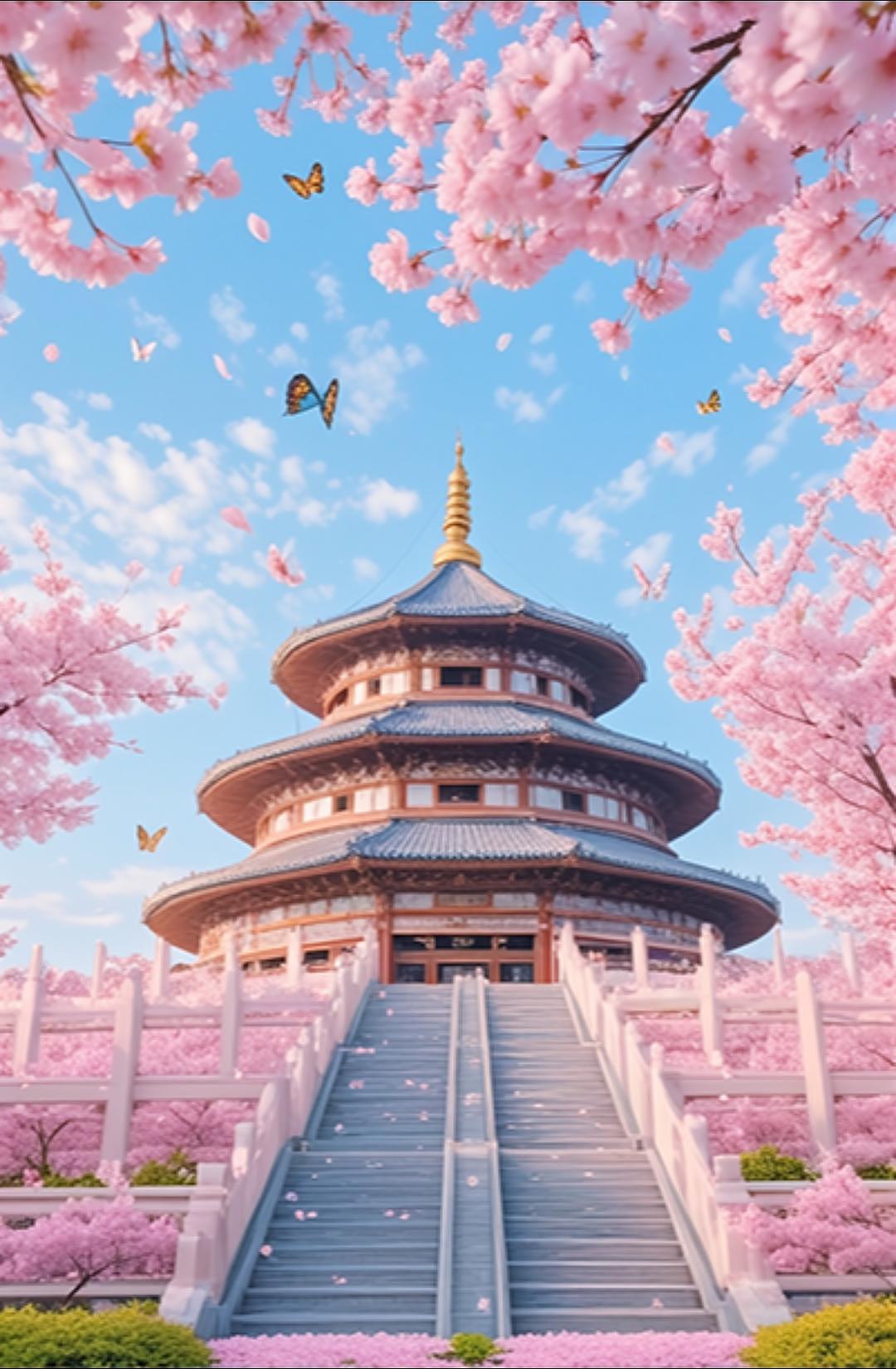 城市春暖花开（图ZMzg4NTExODcy） - AI作品 - 站酷设计师腿儿林原创素材 - 站酷ZCOOL