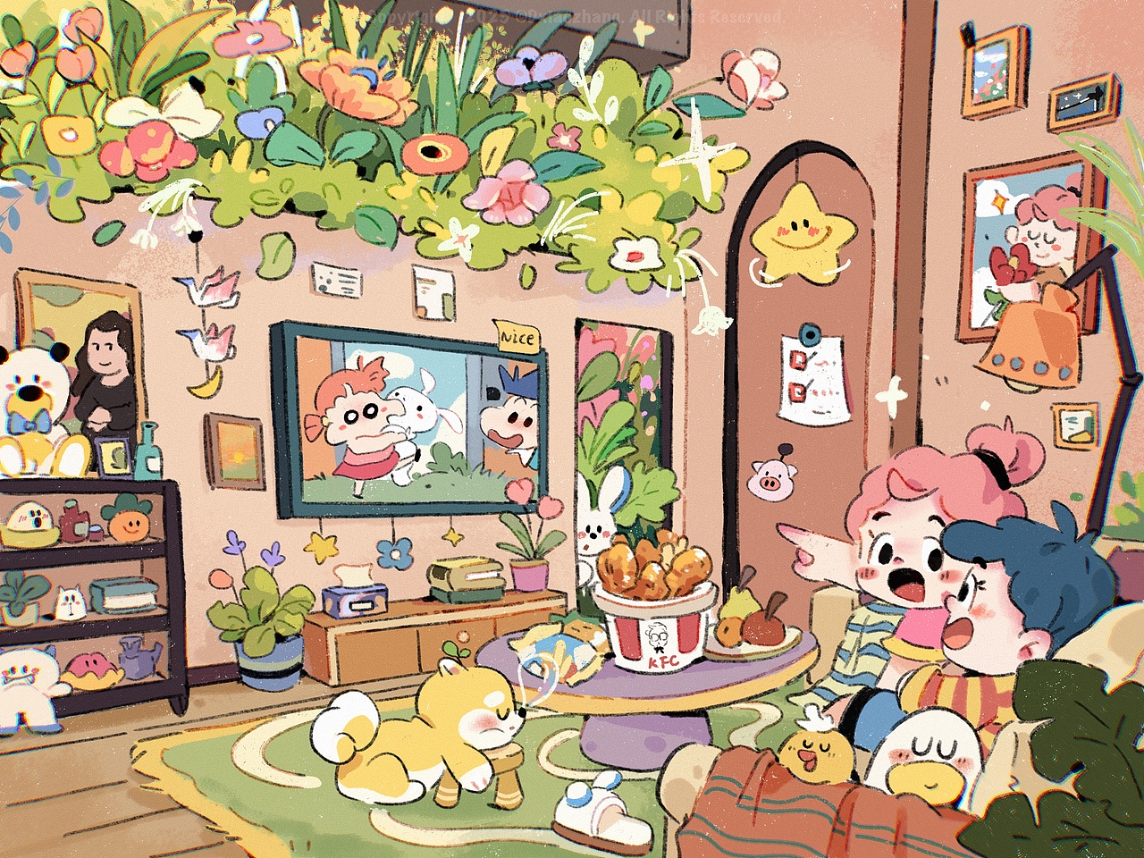 画春（图ZMzg4NTEyMTAw） - 创作习作 - 站酷设计师D笑长原创素材 - 站酷ZCOOL