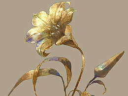 百合各种材质练习