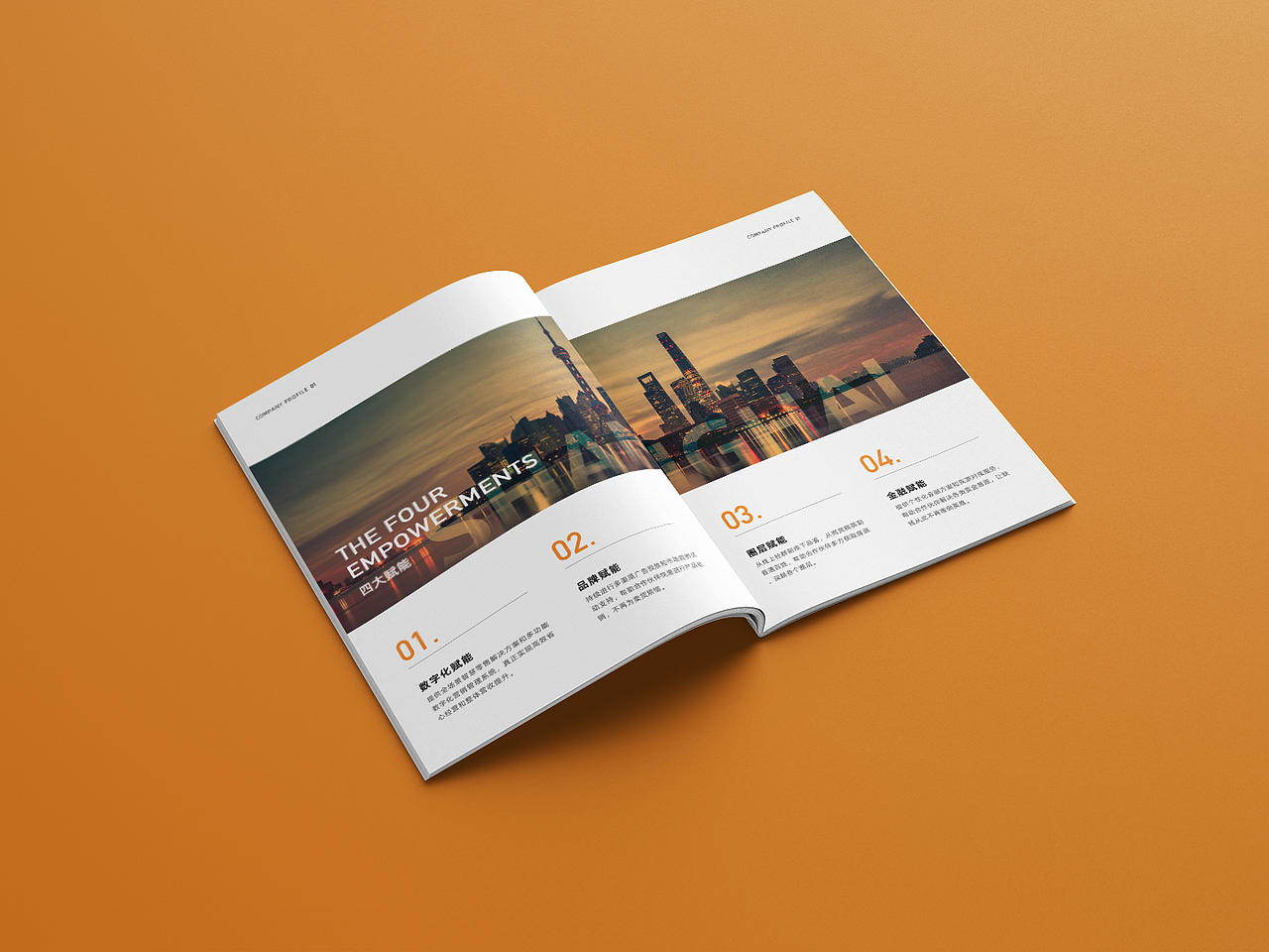 企业宣传画册｜高级感公司简介简约设计（图ZMzg4NTE5MzY4） - 书籍/画册 - 站酷设计师逆饮原创素材 - 站酷ZCOOL