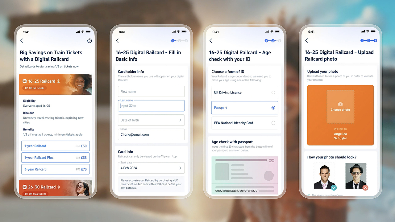 携程集团-火车票事业群-国际火车2024 Showreel（图ZMzg4NTI0NDQw） - APP界面 - 站酷设计师TripDesign原创素材 - 站酷ZCOOL