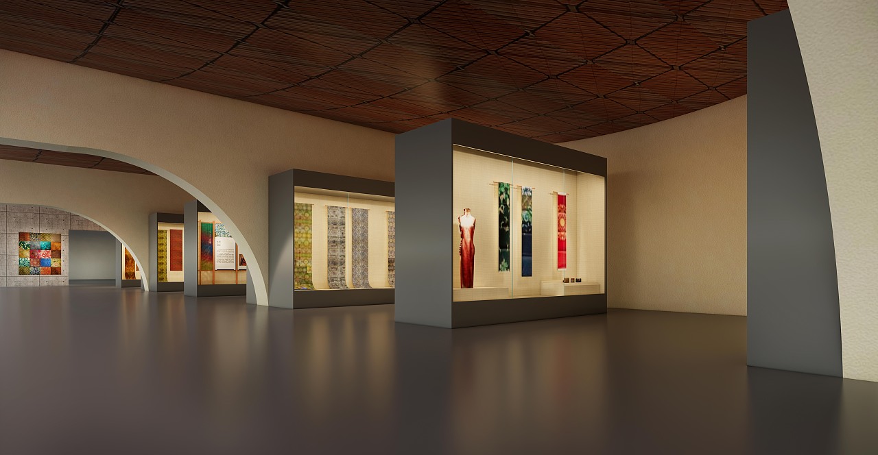 锦绣华冠—中国三大名锦文化展（图ZMzg4NTI4OTg0） - 展陈设计 - 站酷设计师欣空间原创素材 - 站酷ZCOOL