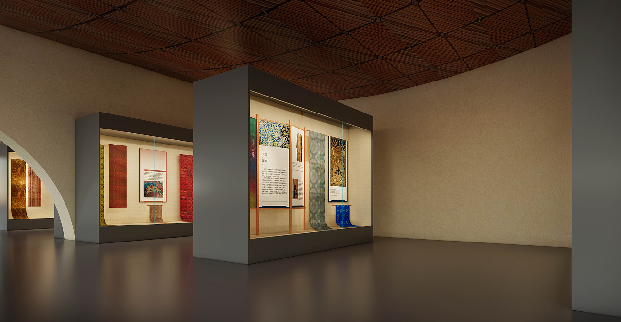 锦绣华冠—中国三大名锦文化展（图ZMzg4NTI4OTc2） - 展陈设计 - 站酷设计师欣空间原创素材 - 站酷ZCOOL
