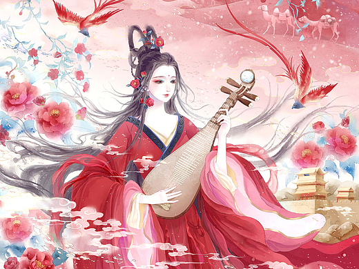 十二花神之—茶花花神