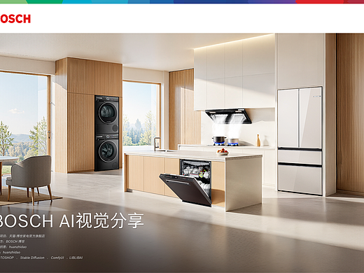 BOSCH 博世家电新品页面xAI视觉分享