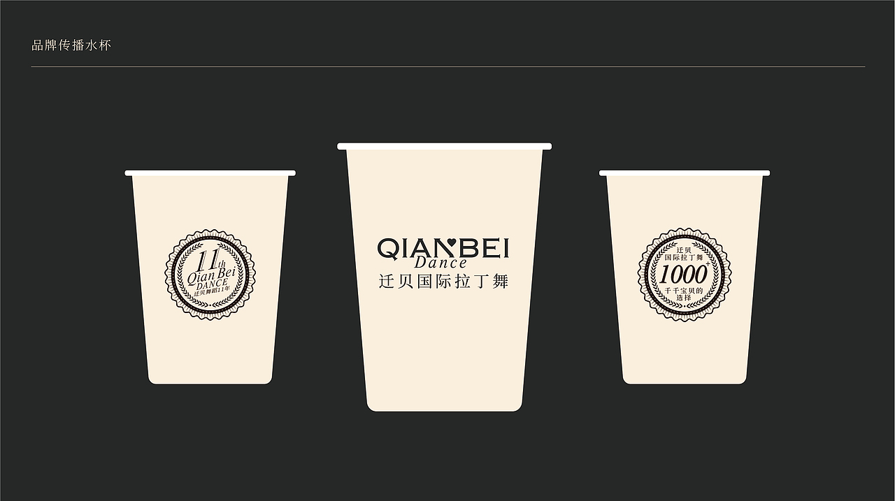 迁贝国际拉丁舞教育机构品牌设计升级