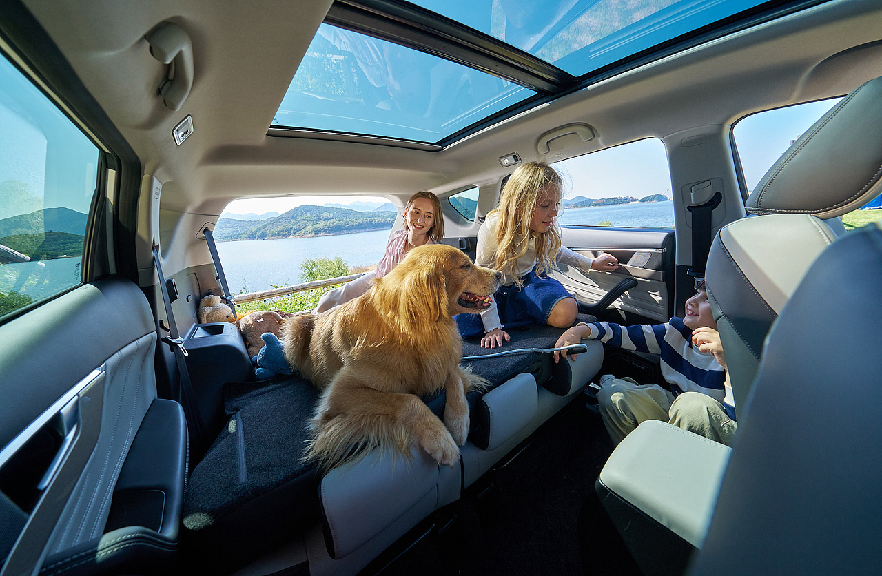 汽车美图 ｜姐弟带上狗狗和爸妈去旅行（图ZMzg4NTQ4NDQ4） - 产品摄影 - 站酷设计师王昌龙WangEthan原创素材 - 站酷ZCOOL