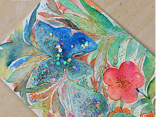 回到花开那天（个人主页-ZNzE2OTc3OTI=） - 艺术插画 - 站酷设计师lotuschueng原创素材 - 站酷ZCOOL