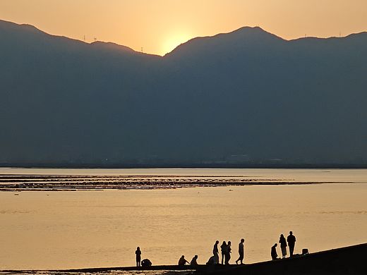 日落西山