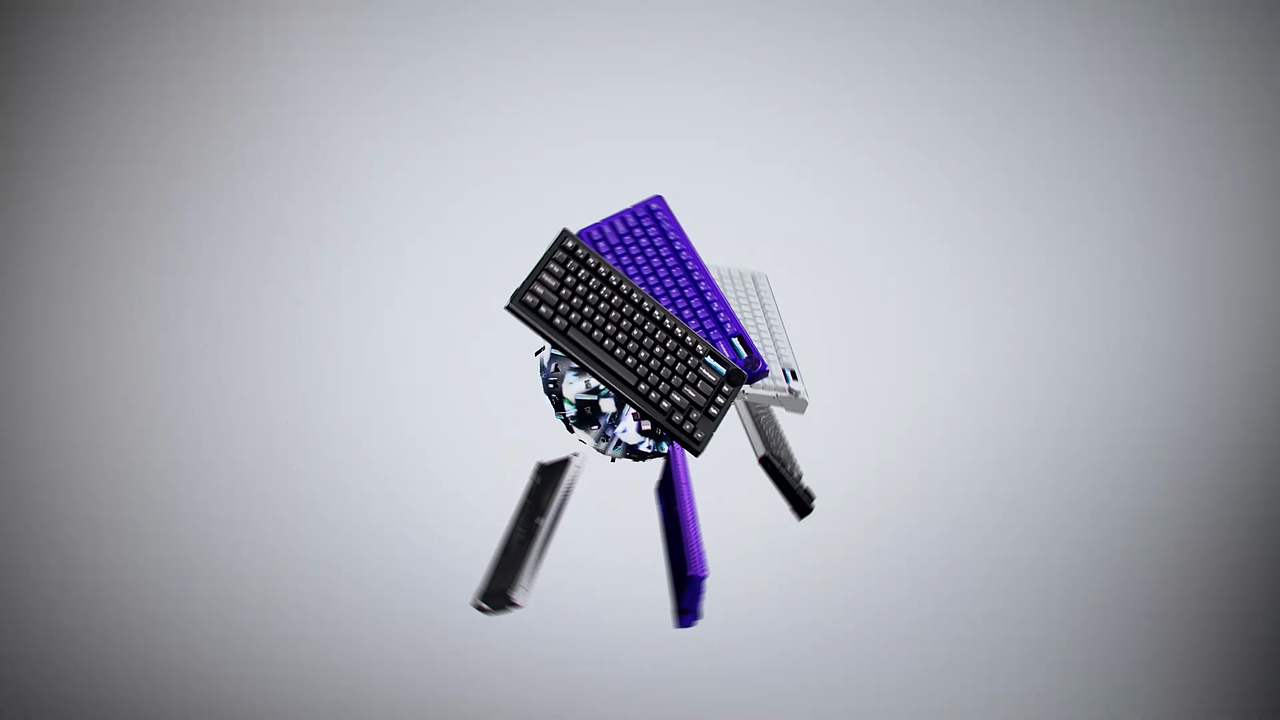 智能科技组装键盘宣传片