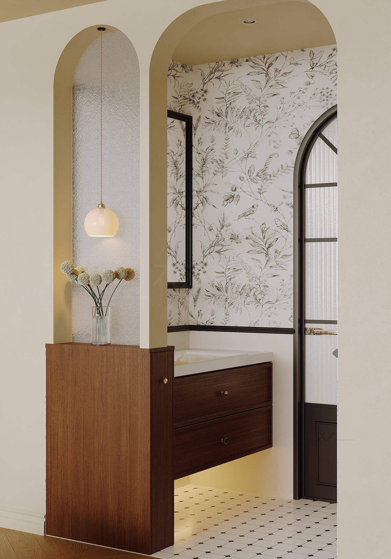 中古风家装效果图