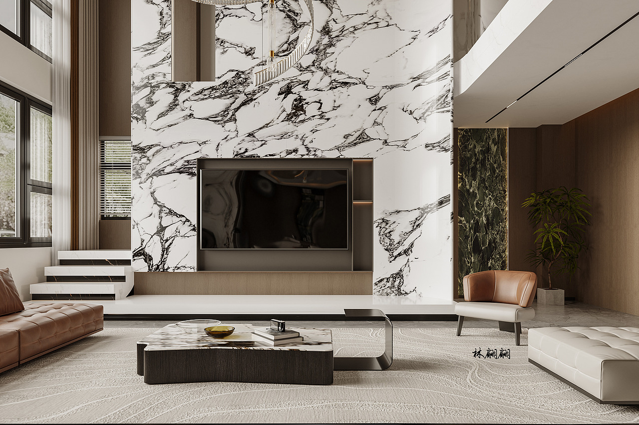 都市别墅|意式极简风的极致诱惑（图ZMzg4NTU3MTg4） - 家装设计 - 站酷设计师林翩翩原创素材 - 站酷ZCOOL