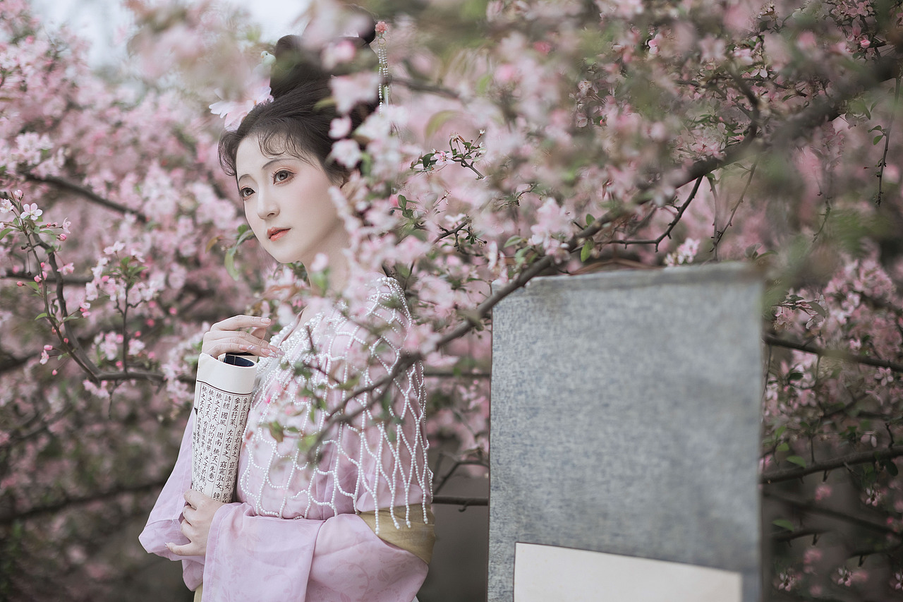海棠依旧（图ZMzg4NTYyMjM2） - 人像摄影 - 站酷设计师若寒Rock原创素材 - 站酷ZCOOL