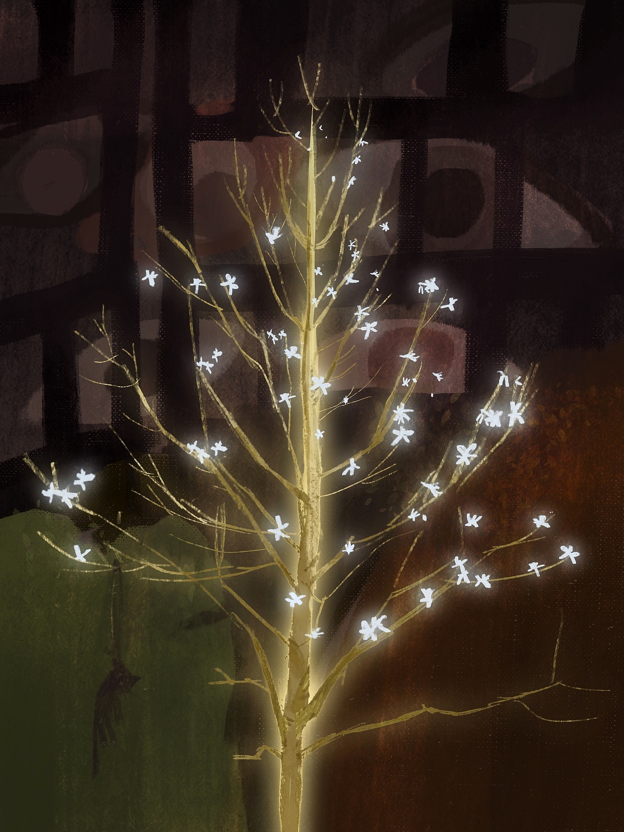 生活不易，小猫上吊