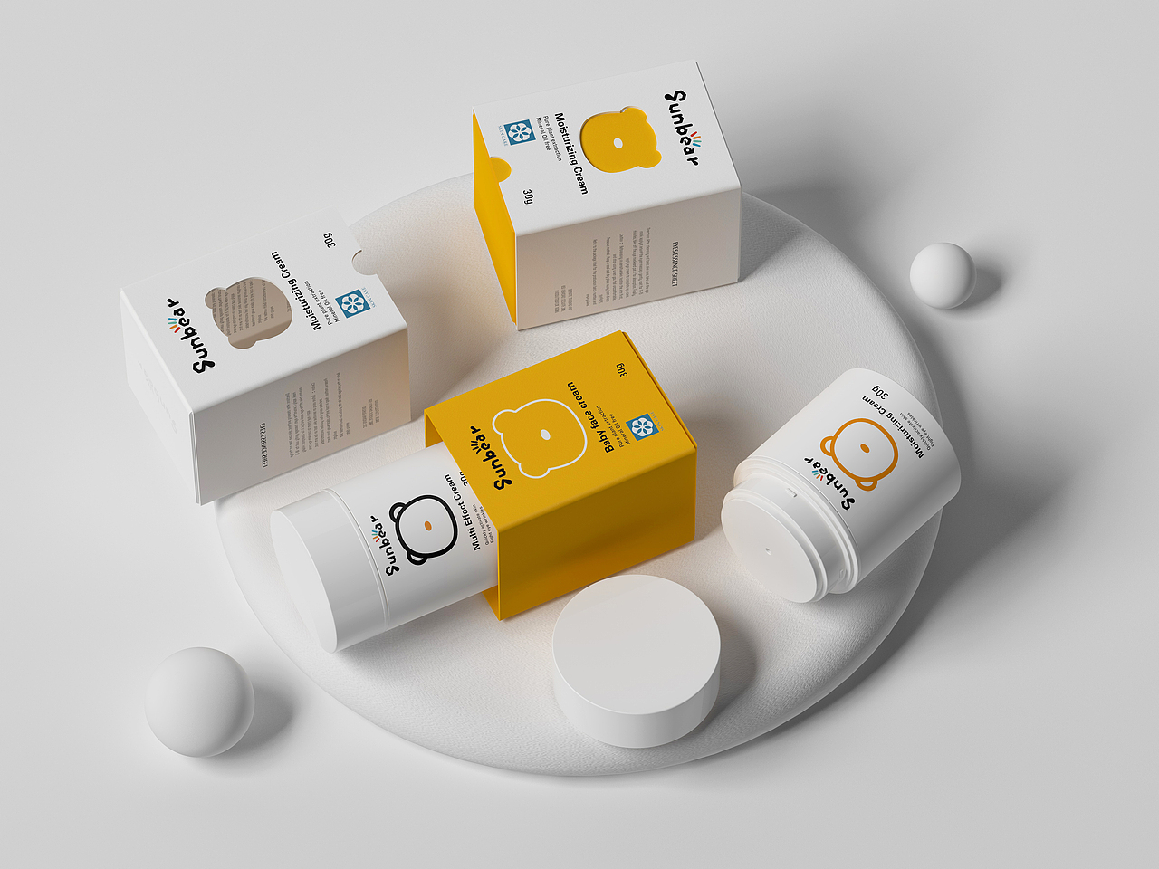 Sunbear阳阳熊品牌及产品设计（图ZMzg4NTc0MzI0） - 包装 - 站酷设计师包装设计西蒙原创素材 - 站酷ZCOOL
