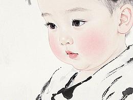 國風(fēng)水墨畫人物