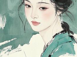 國風(fēng)水墨人物畫