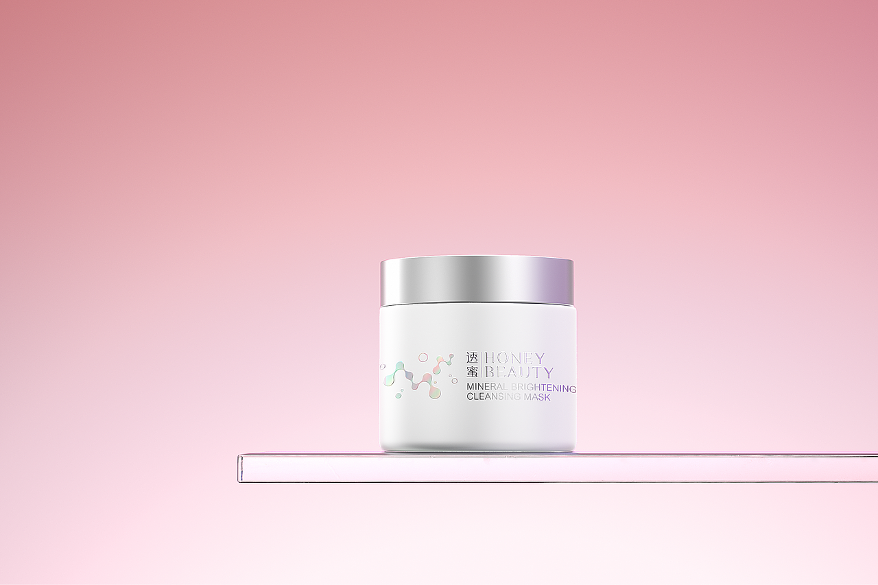 透蜜矿物亮肤清洁面膜