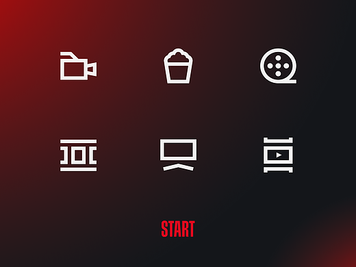 Online Cinema Icons