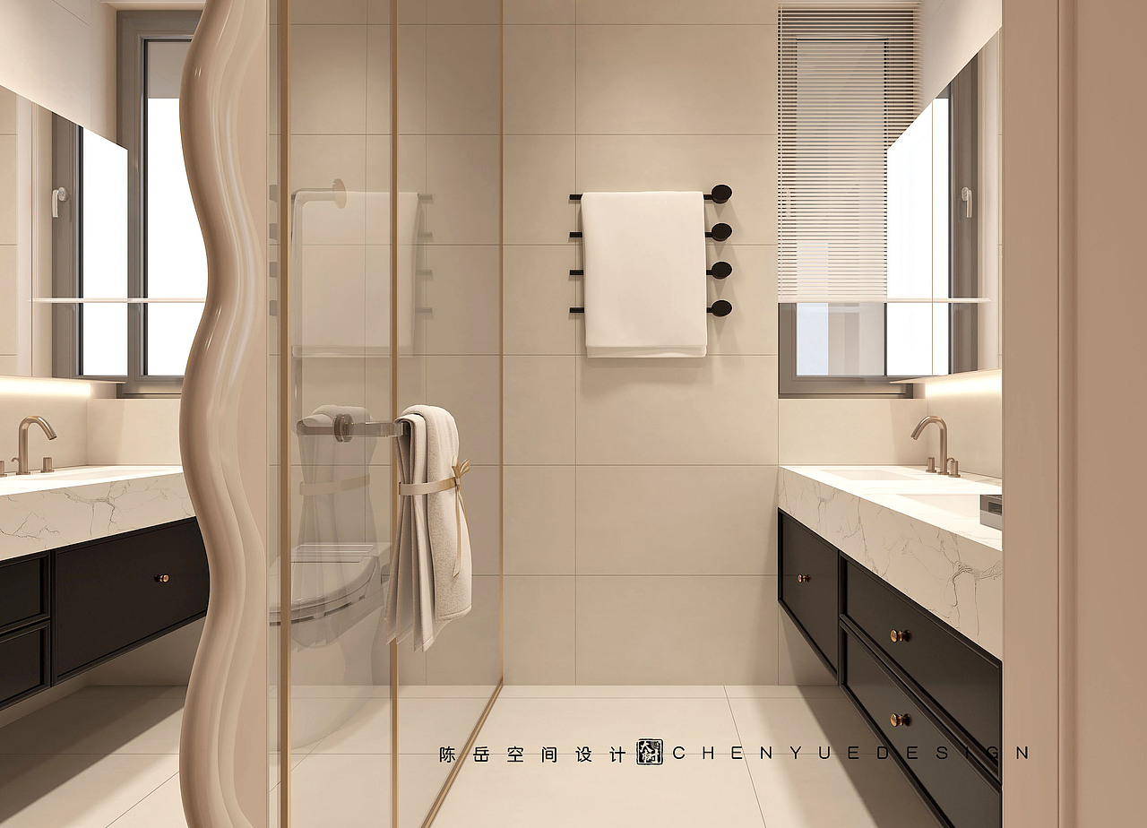 二楼主卧卫生间