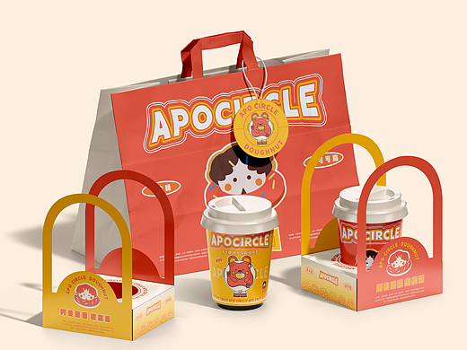 品牌设计-阿婆圆圈