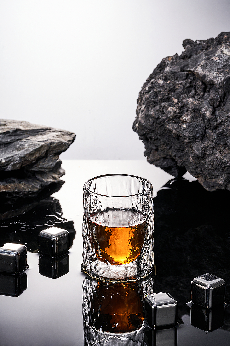 树纹双层玻璃杯GC08——洋酒杯-方案2