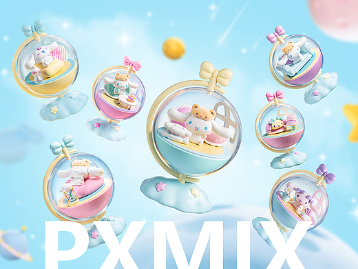 潮玩摄影丨名创优品三丽鸥大耳狗 x 光影集 PXMIX